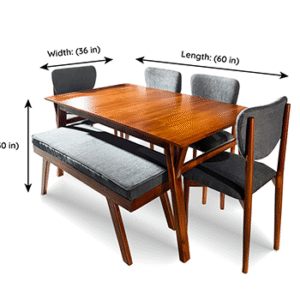 Hudson 6 - Seater Dining Table